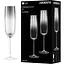 Набір келихів Ardesto Black Mars Mira для шампанського 270 мл 2 шт. сірий (AR2627GRG) - мініатюра 5