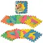 Коврик Мозаика EVA, фигурки животных, 10 деталей, 29x29x8 см, M2738 - миниатюра 1