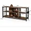 Тумба под ТВ Costway Ketrin в стиле Loft - миниатюра 4