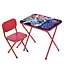 Дитячий столик складаний зі стільчиком M 5961-3 червоний - мініатюра 1