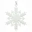 Снежинка Ажурная пластик - миниатюра 1