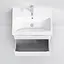 Тумба з умивальником AM.PM Hit підвісна 60 см білий M93A-FHX0602-WC0602WG38 Білий - мініатюра 8