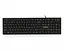 Клавиатура Gembird KB-MCH-03-UA черный, тонкая, мультимедийная, USB (KB-MCH-03-UA) - миниатюра 1