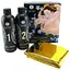 Гель для Nuru масажу Shunga Oriental Body-to-Body Exotic Fruits плюс простирадло, 450 мл (2 x 225 мл) - мініатюра 1
