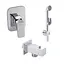 Набір гігієнічного душу прихованого монтажу Qtap Namesti Chrome SD00053673, Хром - мініатюра 1