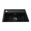Гранитная мойка Globus Lux Volta черный 570x510 мм А0002, Черный - миниатюра 4