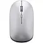 Бездротова миша WIWU WM110 Office Mouse (2 діапазона 2.4G + Bluetooth) срібляста - мініатюра 1