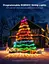 Рождественские огни Govee Christmas Lights 2, праздничная гирлянда RGBWIC 99 футов на 300 светодиодов с функцией отображения формы - миниатюра 2