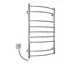 Электрический полотенцесушитель Kosser Дуга Элит 800x500/9 EL рег. ДДЕ02ЕL, Хром, Левое - миниатюра 1