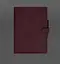 Шкіряний блокнот А4 (софт-бук) 9.2 бордовий Crazy Horse - мініатюра 1
