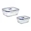 Пищевой контейнер Luminarc Pure Box Active набір 2 шт 380мл 820мл (P7644) - миниатюра 1