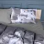 Простыня MirSon Сатин 22-1402 Silvery Cats 180x220 см (2200010567236) - миниатюра 4