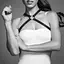Портупея из экокожи Bijoux Indiscrets MAZE — Cross Chest Harness Black - миниатюра 2