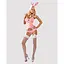 Еротичний костюм зайчика Obsessive Bunny suit 4 pcs costume Pink S/M, рожевий - мініатюра 3