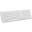Клавіатура Logitech K950 Bluetooth/Wireless Off-White (920-012466) - мініатюра 2