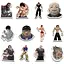 Стикерпак набор наклеек G-Toys Baki the Grappler 45 шт. (SP BG 01) - миниатюра 3