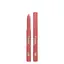 Помада-олівець для губ водостійка Bogenia Velvet Waterproof Matte BG730, 004 Cranberry Коралово-бежевая - мініатюра 1