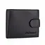 Портмоне чоловіче шкіряне De Esse LC47891-1 чорне на кнопці - мініатюра 1