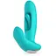 Вібратор Good Vibes Only Gina Flapping 16.4 см (бірюзовий) - мініатюра 1
