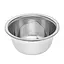 Миска кухонная глубокая усиленная из нержавеющей стали Ø 17.5 см H 8 см, Kitchen Master Серебристый 85072 - миниатюра 1
