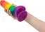 Райдужний фалоімітатор Addiction - JUSTIN - 8" - RAINBOW, 20,3 см, силікон - мініатюра 5