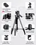 CAMBOFOTO 74"-Camera-Tripod, професійний алюмінієвий штатив/підставка для ніг Бездзеркальна камера/DSLR/Мобільний телефон - мініатюра 3