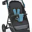 Детская прогулочная коляска-книга Bambi M 5723 Viva Pine blue Голубая - миниатюра 6