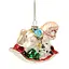 Елочное украшение "Конь-качалка с игрушками" 8,7*4,5*7,1 см, YQ1406874 - миниатюра 2