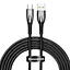Кабель Baseus Type-C Glimmer Series Fast Charging Data Cable 2 м, 100 Вт CADH000501 - миниатюра 1