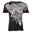 Футболка Xtreme Couture by Affliction Men T-Shirt Outlaw Skulls Tattoo Biker 3XL - мініатюра 1