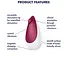 Вібратор для клітора Satisfyer Spot On 3 бордовий - мініатюра 6