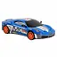 Радиоуправляемая Машина SC 24 A 08, Аккумулятор 3.7 V, подсветка фар, Сменные колеса, Дорожные конусы, Синий - миниатюра 1