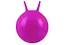 М'яч для фітнесу дитячий EasyFit 45 см з рожками рожевий (EF-0380-P) - мініатюра 1