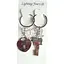 Брелок металевий Парочка (В асортименті) - мініатюра 1