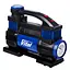 Компрессор Vitol К-70 150psi/23Amp /90л/2 цилиндра/шланг 5,0м/клеммы - миниатюра 1