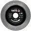 Диск отрезной алмазный по гресу и керамике Yato Ø=125/22.2x 1.8мм (YT-59973) - миниатюра 1