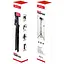 Штатив Jmary KP-2209 для съемки 41-173см 3in1 + чехол Black - миниатюра 3