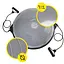 Балансировочная платформа (полусфера) Cornix Bosu Ball 58 см с эспандерами Grey XR-0455 - миниатюра 7