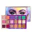 Палетка тіней для повік матових та перламутрових HUDA BEAUTY Mercury Retrograde 18 відтінків - мініатюра 1
