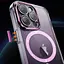 Чохол TPU+PC Colorful with MagSafe для Apple iPhone 12 Pro Max 6.7 Pink - мініатюра 5