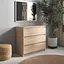 Комод Vays R-3, на 3 шухляди без ручок, ЛДСП 80×40×75 см - для дому, офісу, вітальні, спальні - мініатюра 7