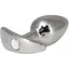 Анальна пробка Pillow Talk Sneaky Luxurious Stainless Steel Anal Plug із кристалом Swarovski - мініатюра 2