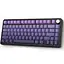 Игровая беспроводная механическая клавиатура ATTACK SHARK X85 / Три режима подключения / White Jade Switch / Purple - миниатюра 2