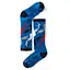 Термоноски Smartwool Kids' Wintersport Camo Socks 22-25 Синій - миниатюра 1