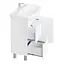Тумба підлогова ПіК Альба Т4/раковина Cersanit Cersania 65 см Білий 30412 - мініатюра 2