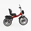 Трехколесный велосипед Best Trike BS-69116 с музыкальной фарой и корзиной красный - миниатюра 3