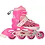 Ролики Profi A4137-XS-P діаметр коліс 64 мм розмір регульований 27–30 рожеві - мініатюра 1