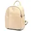 Кожаный женский рюкзак капучино VIRGINIA CONTI 23х30х10 см sum0028639 - миниатюра 3