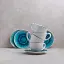 Чашка с блюдцем Olens Тотем 250 мл голубая (JM0142T) - миниатюра 4