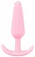 Анальна пробка Cuties Mini Butt Plug 8.4 см (рожевий) - мініатюра 1